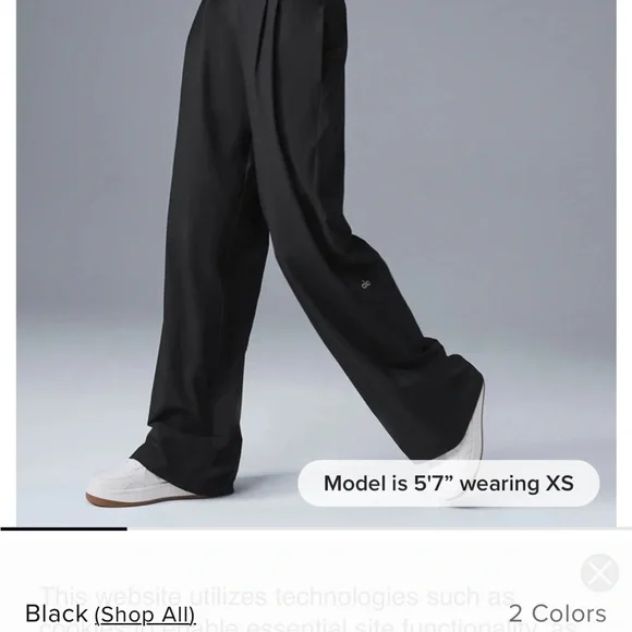 ALO Yoga Women's suit up trouser Pants - Picture 5 of 8